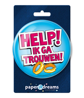 Button Help Ik ga Trouwen
